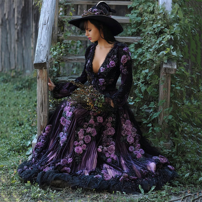 A Vintage Style Dress with Delicate Timeless Details