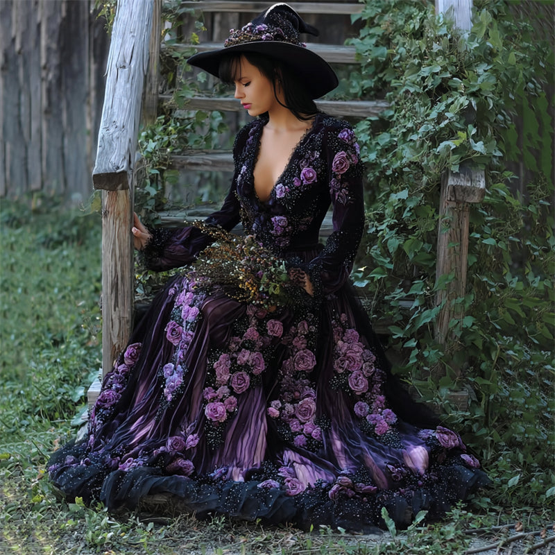 A Vintage Style Dress with Delicate Timeless Details