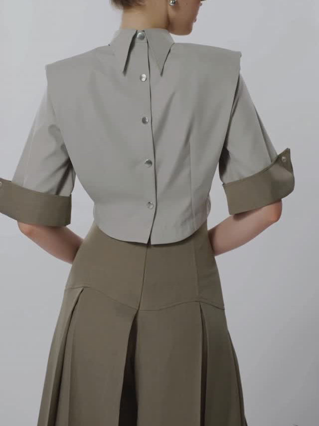 A Vintage Style Shirt with Delicate Timeless Details