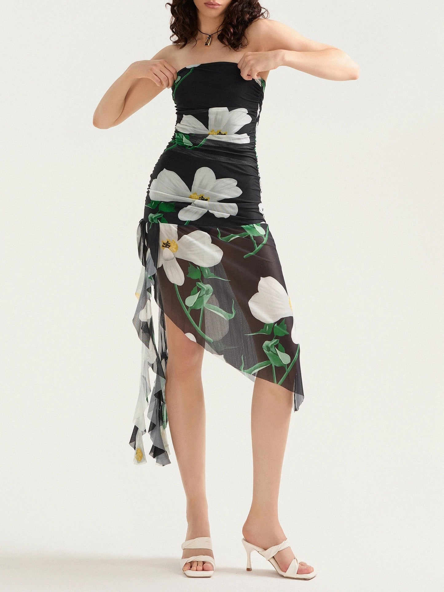A Vintage Style Dress with Delicate Timeless Details
