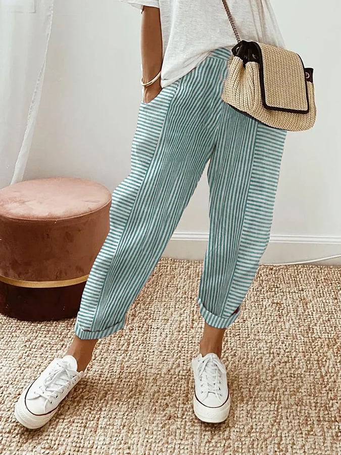 Well Tailored Pants with a Graceful Silhouette