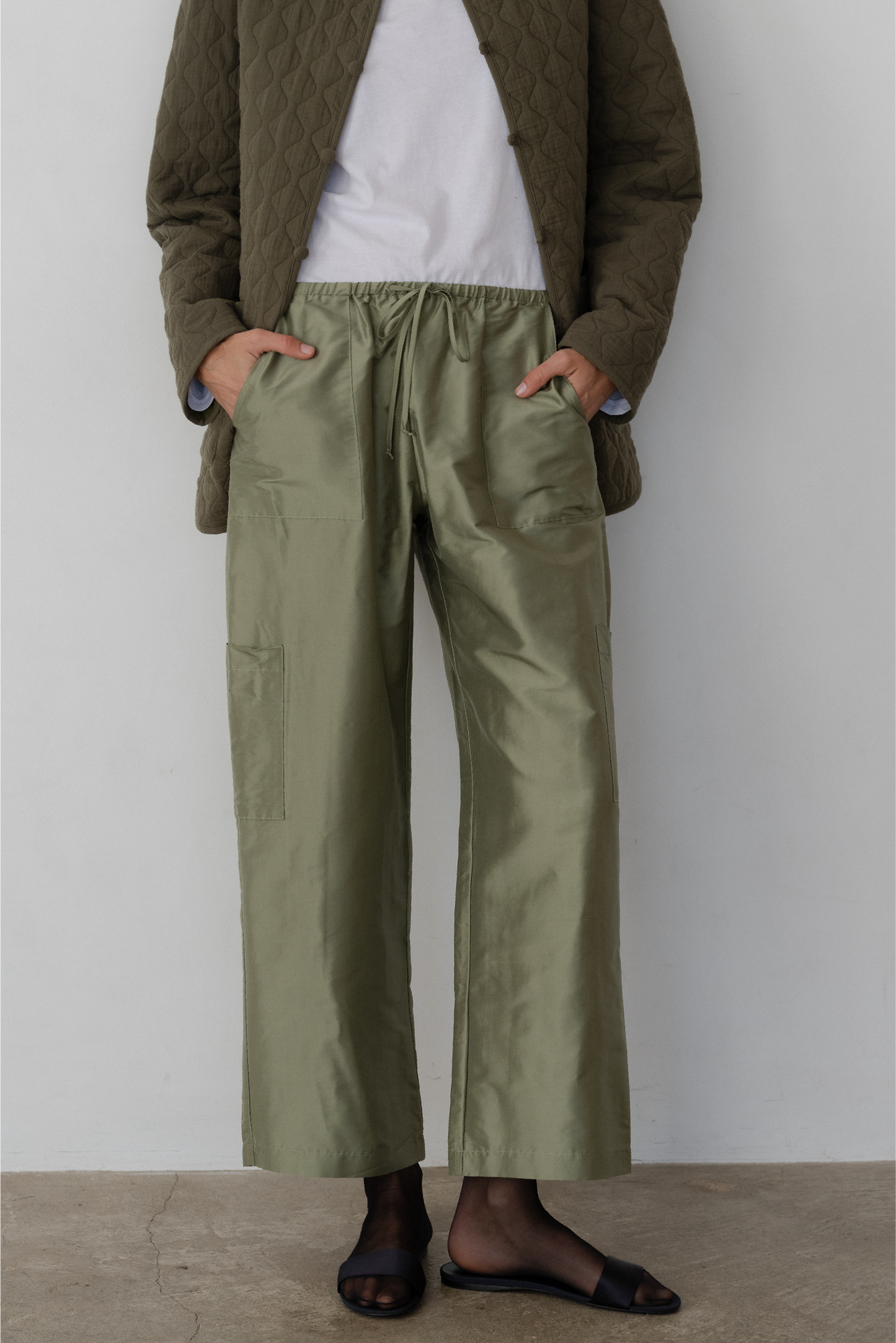 Olive green