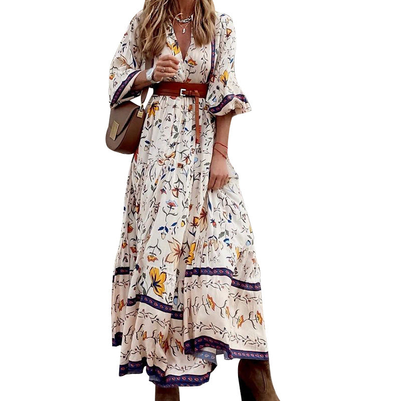 Classic Vintage Dress with a Flattering Fit