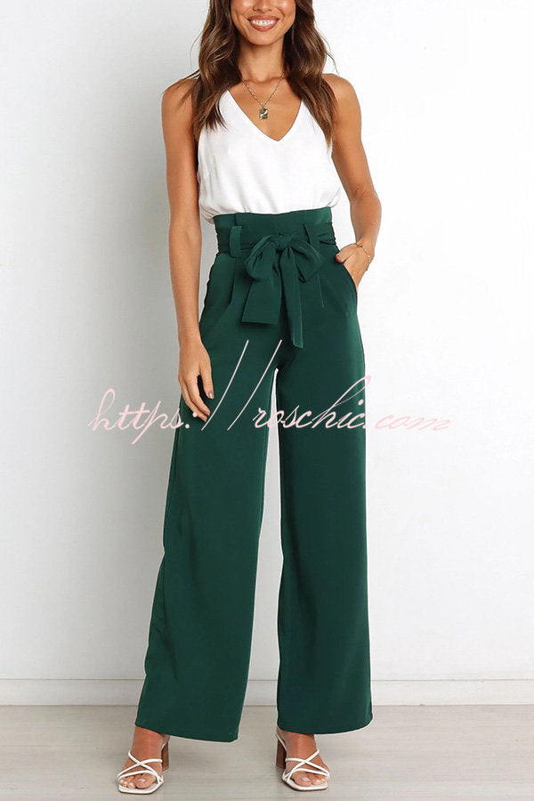 A Vintage Style Pants with Delicate Timeless Details