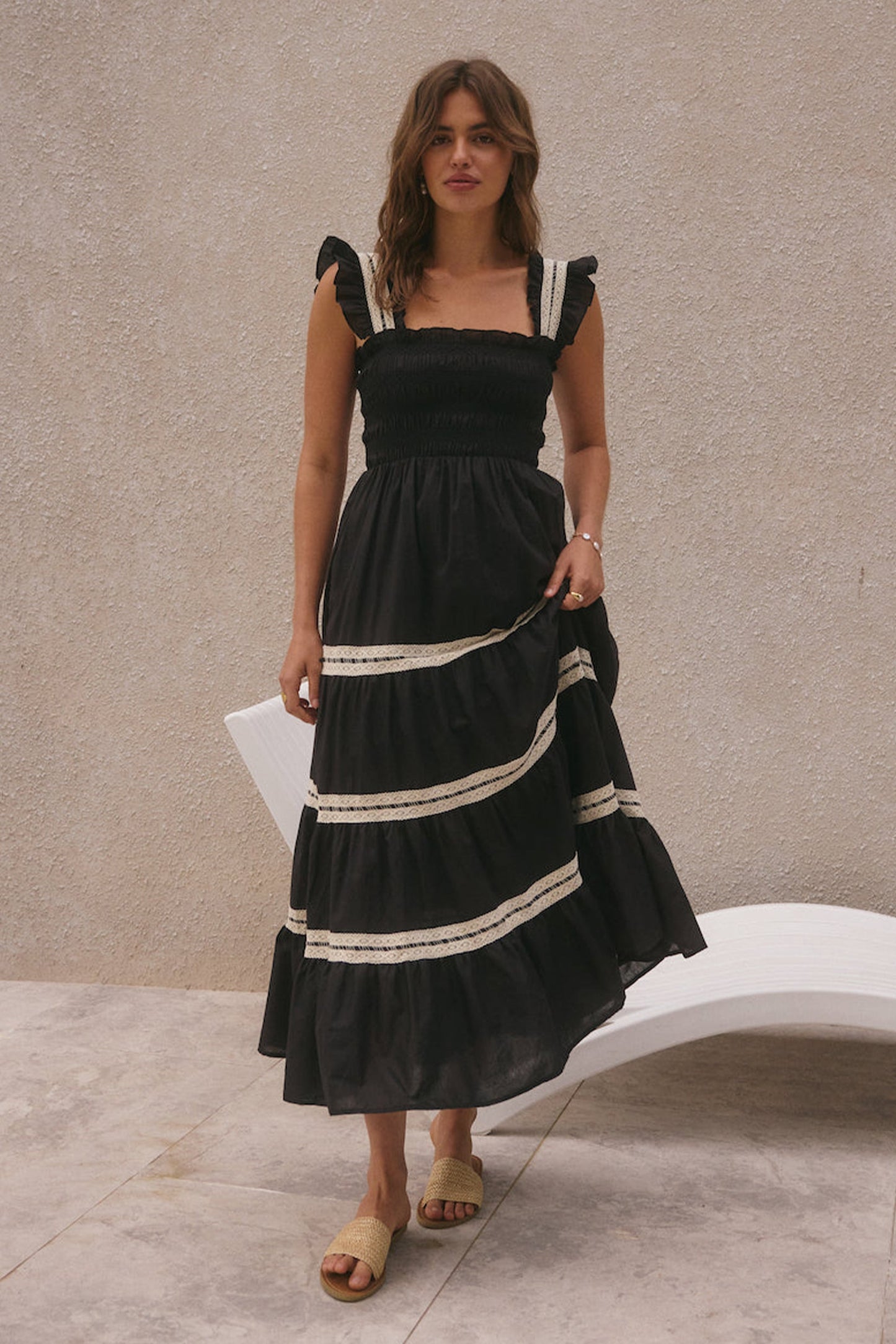 A Vintage Style Dress with Delicate Timeless Details
