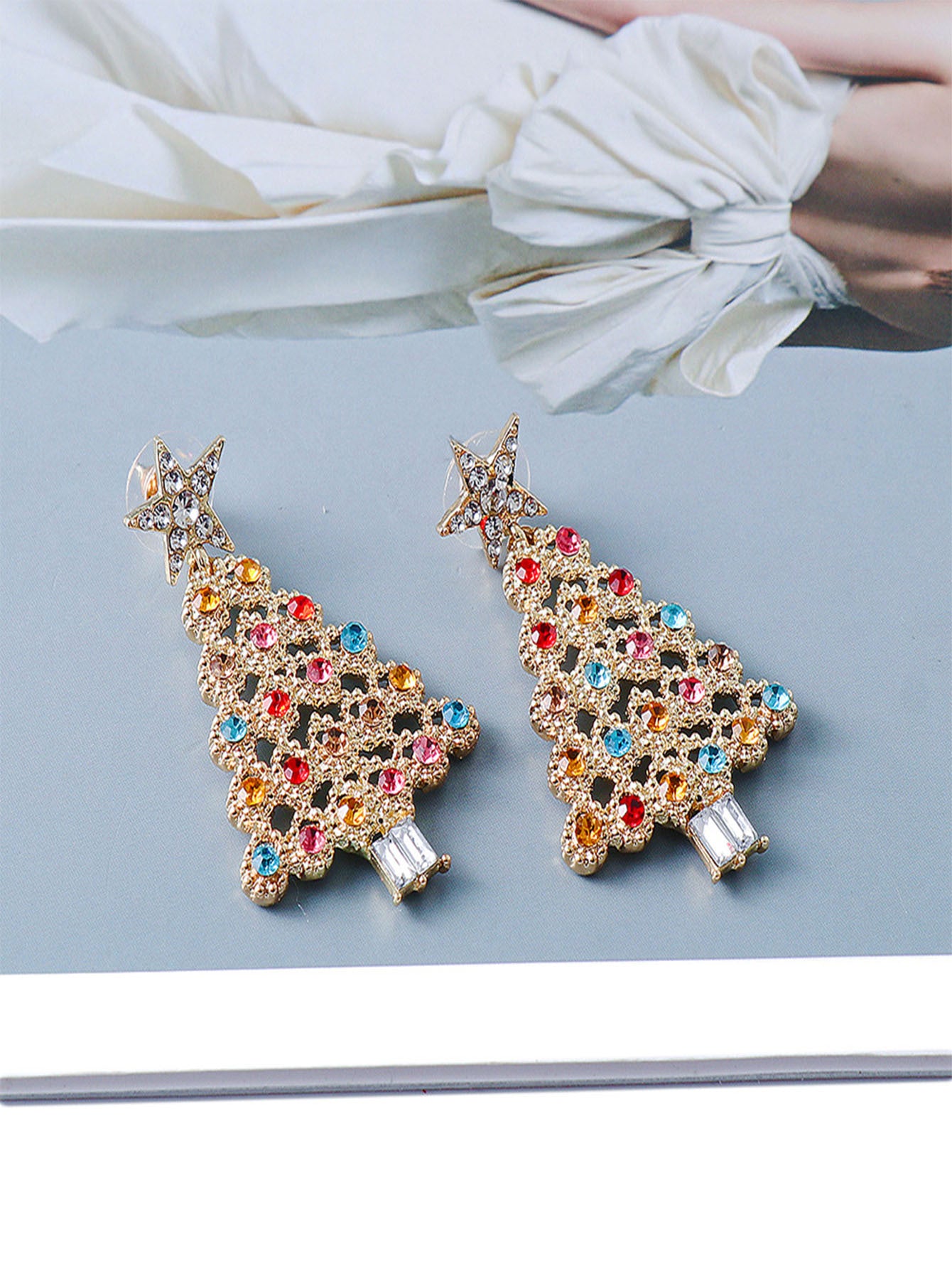 Golden Colorful Crystals Style