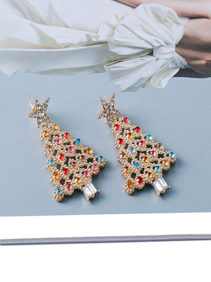 Golden Colorful Crystals Style