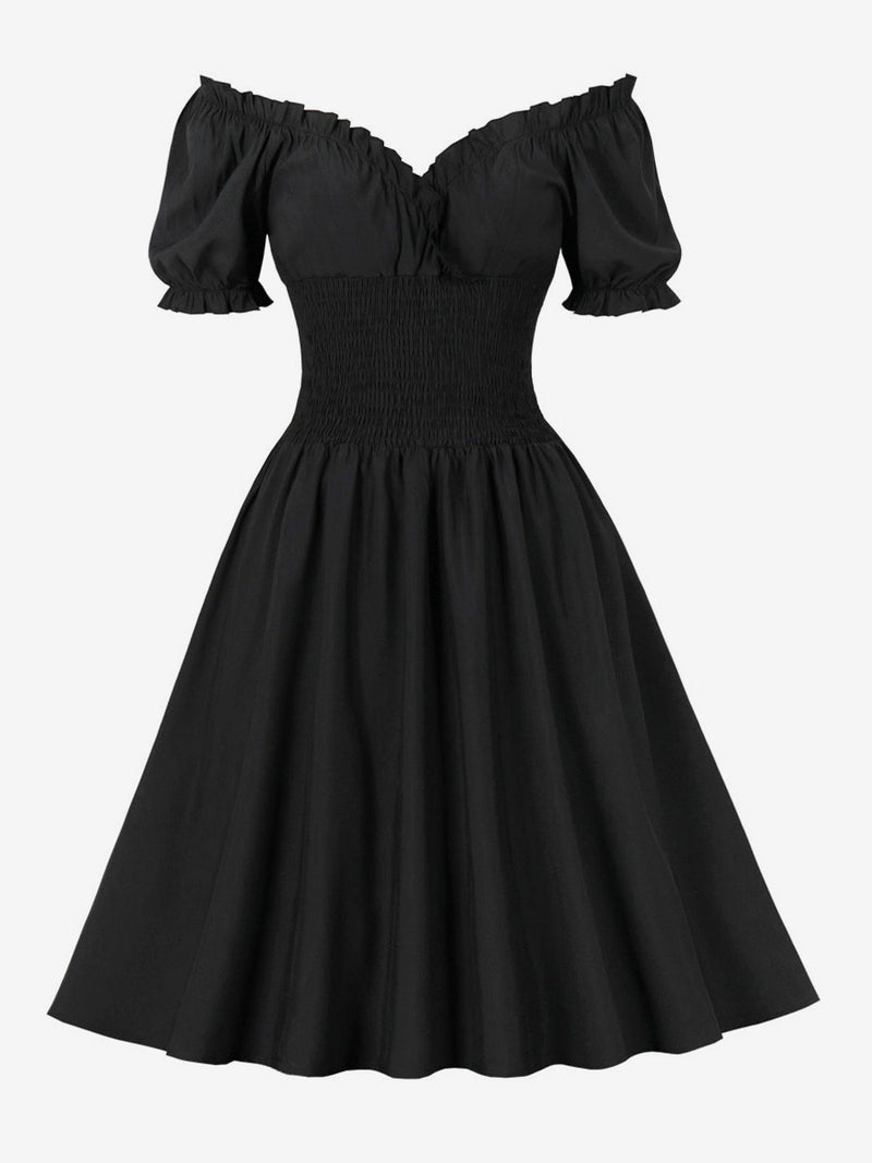 A Vintage Style Dress with Delicate Timeless Details