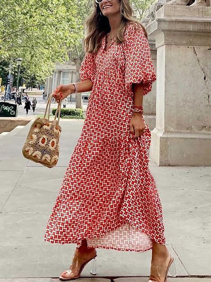 Classic Vintage Dress with a Flattering Fit