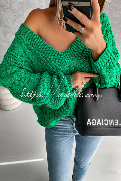 A Vintage Style Sweater with Delicate Timeless Details
