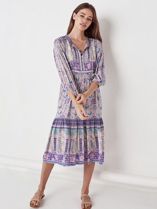 A Vintage Style Dress with Delicate Timeless Details