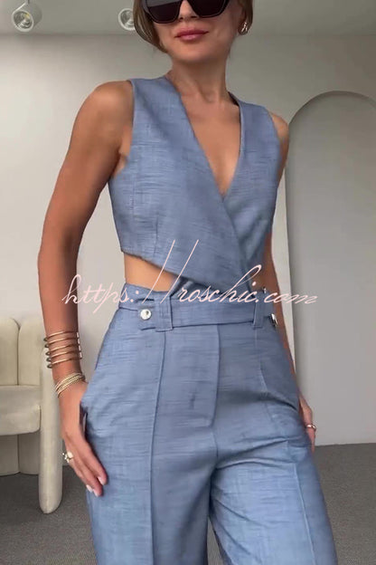 A Vintage Style Pants with Delicate Timeless Details