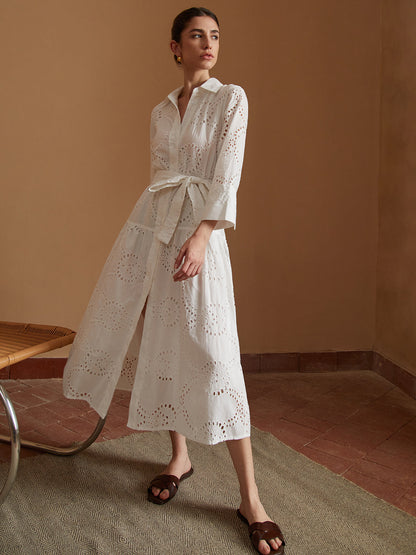 A Vintage Style Dress with Delicate Timeless Details