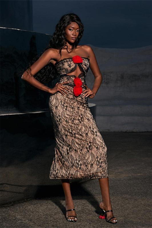 Well Tailored Dress with a Graceful Silhouette