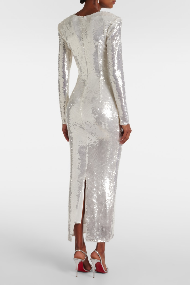 A Vintage Style Dress with Delicate Timeless Details