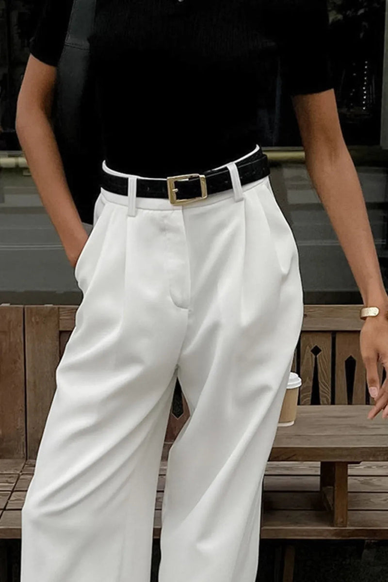 A Vintage Style Pants with Delicate Timeless Details