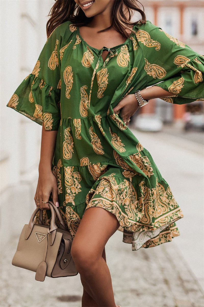 A Vintage Style Dress with Delicate Timeless Details
