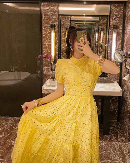 A Vintage Style Dress with Delicate Timeless Details
