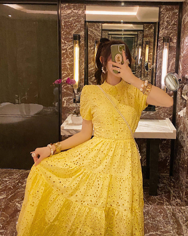 A Vintage Style Dress with Delicate Timeless Details