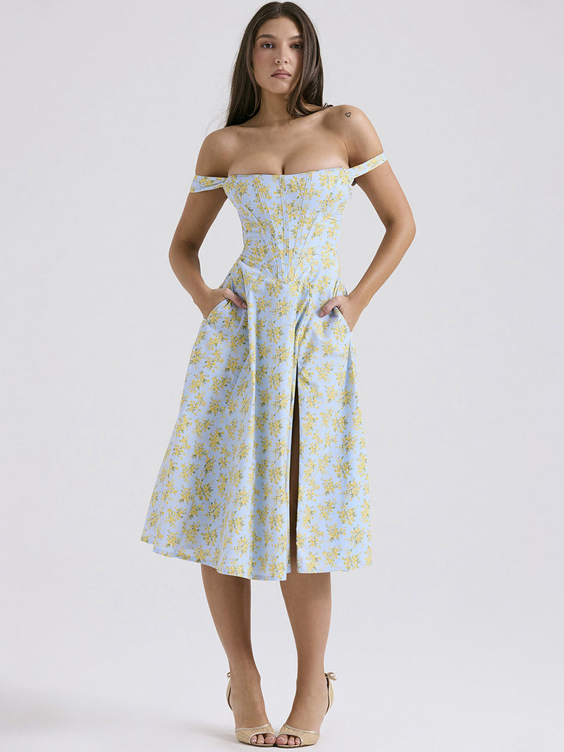 A Vintage Style Dress with Delicate Timeless Details