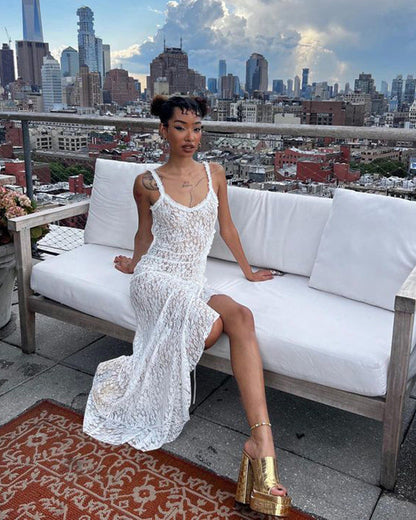 A Vintage Style Dress with Delicate Timeless Details