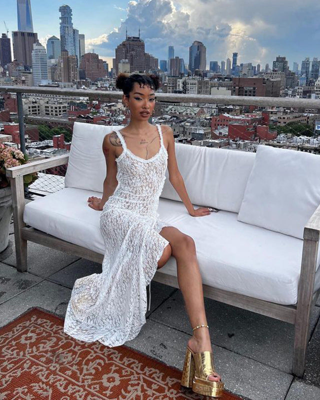 A Vintage Style Dress with Delicate Timeless Details