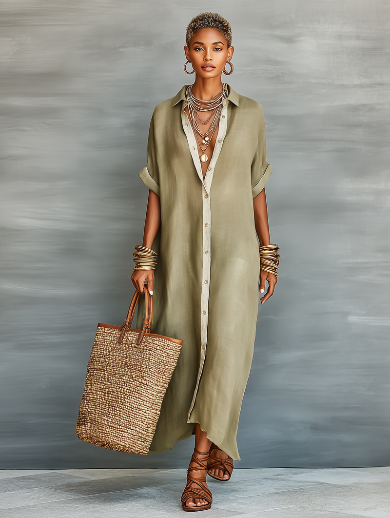 Beautifully Finished Dress in a Timeless Design