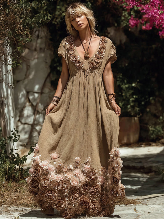 Classic Vintage Dress with a Flattering Fit