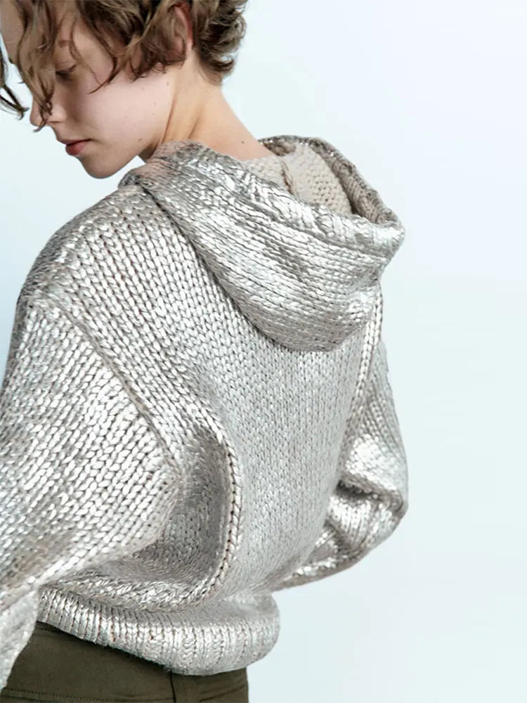 A Vintage Style Sweater with Delicate Timeless Details
