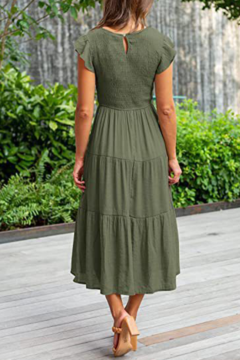 A Vintage Style Dress with Delicate Timeless Details