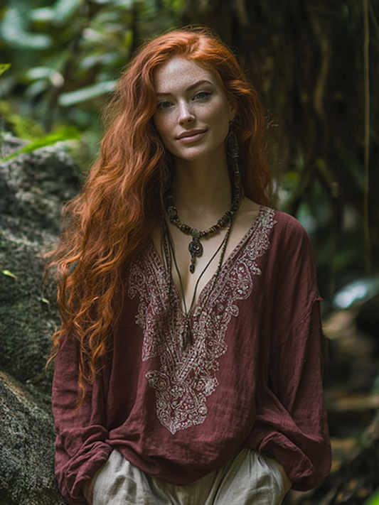 Classic Vintage & Enduringly Stylish Blouse