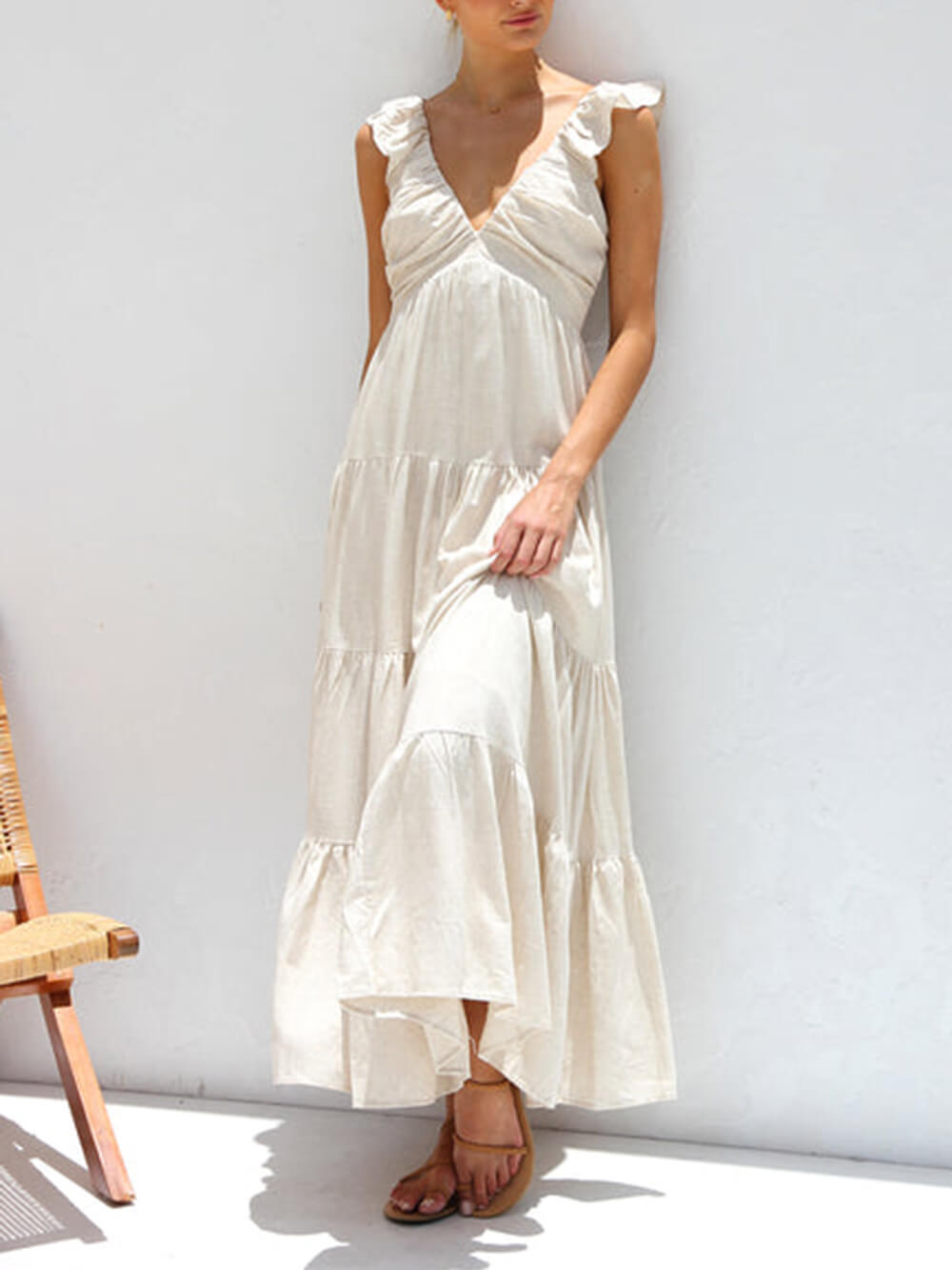 A Vintage Style Dress with Delicate Timeless Details