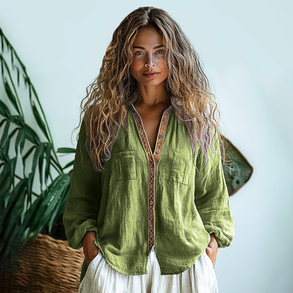 Vintage Inspired Shirt with a Contemporary Edge