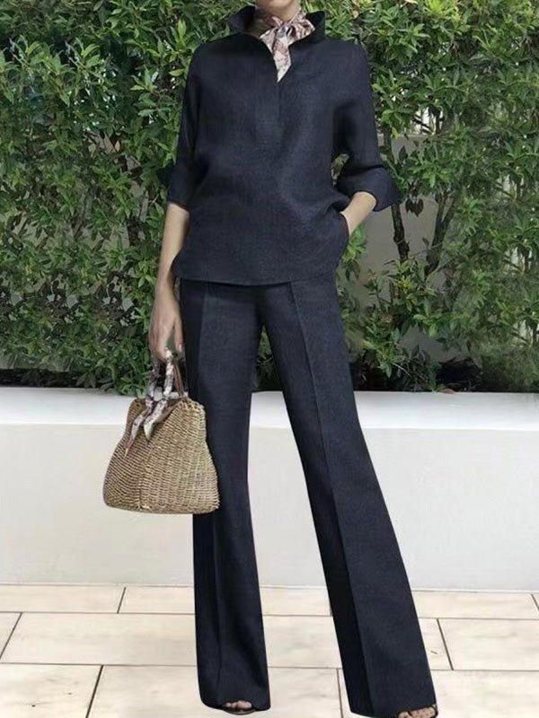 A Vintage Style Pants with Delicate Timeless Details