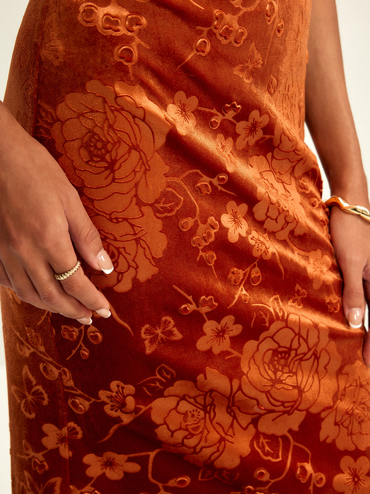 A Vintage Style Dress with Delicate Timeless Details
