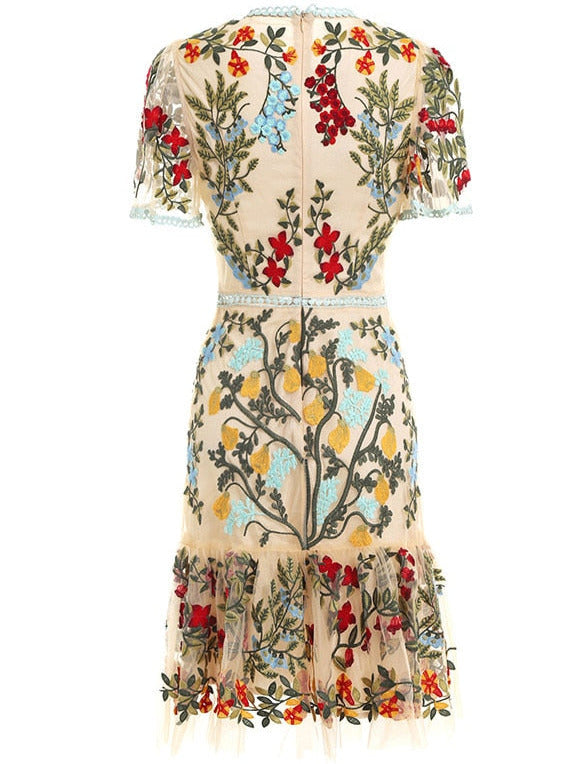 A Vintage Style Dress with Delicate Timeless Details