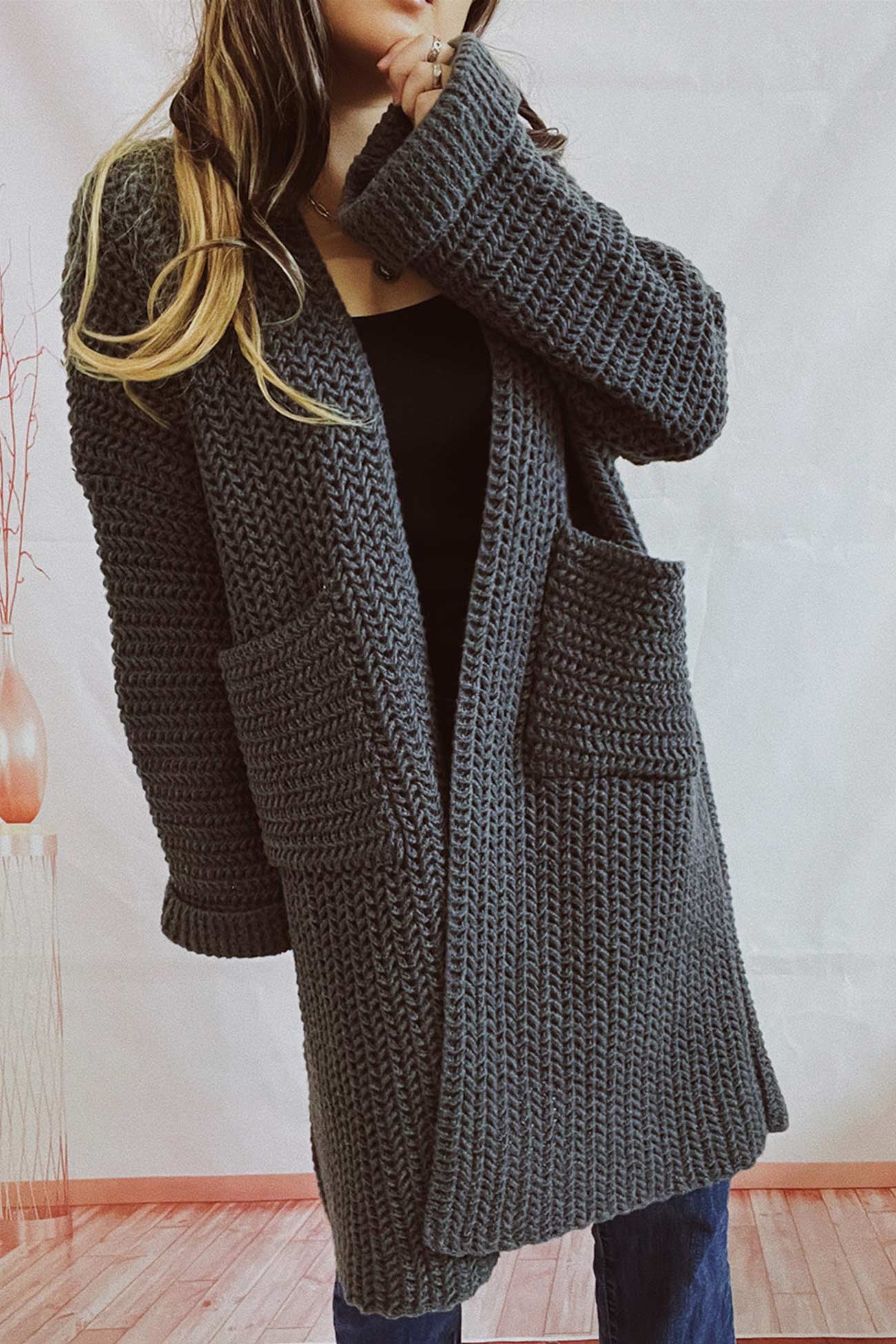 Sophisticated Cardigan with a Clean Classic Look