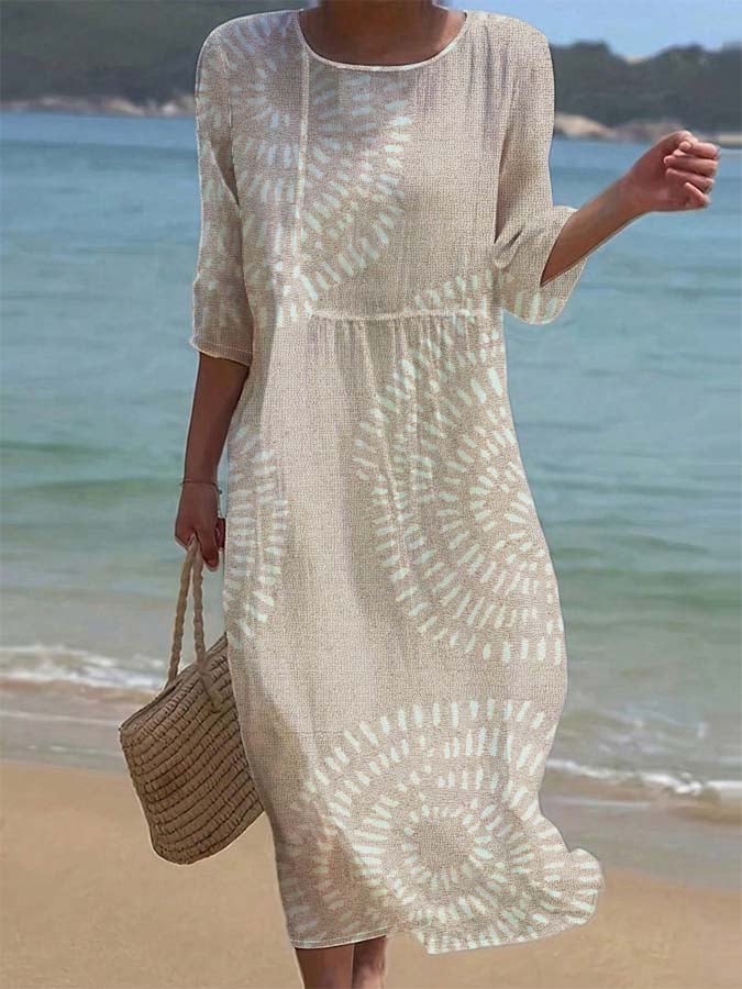 A Vintage Style Dress with Delicate Timeless Details
