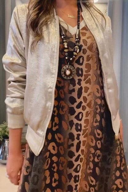Classic Vintage Jacket with a Flattering Fit