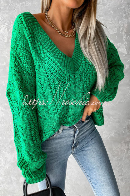 A Vintage Style Sweater with Delicate Timeless Details