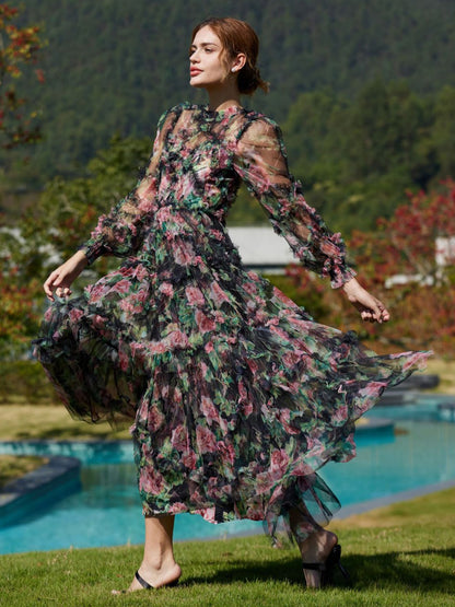 A Vintage Style Dress with Delicate Timeless Details