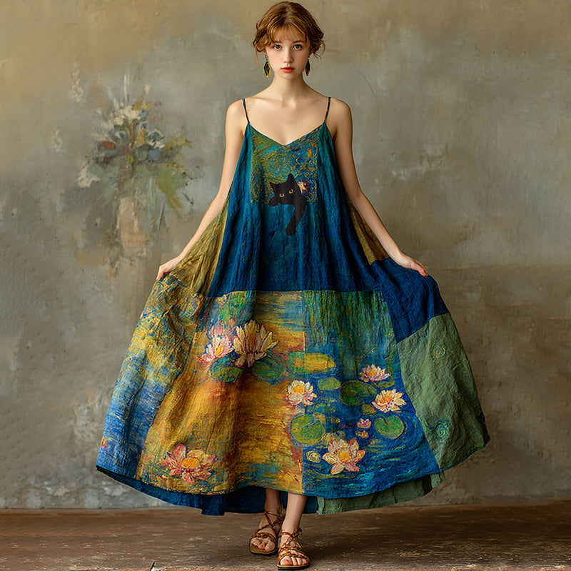 A Vintage Style Dress with Delicate Timeless Details