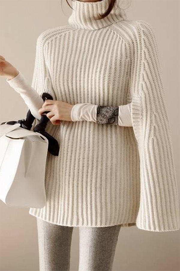 A Vintage Style Sweater with Delicate Timeless Details