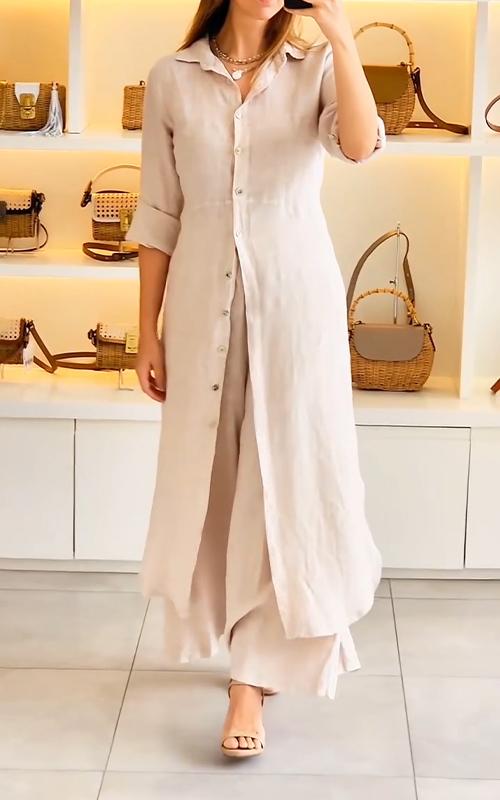 Well Tailored Trousers with a Graceful Silhouette