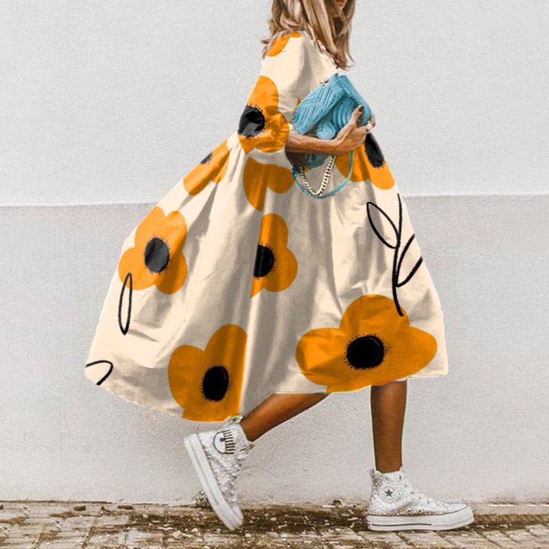 Classic Vintage Dress with a Flattering Fit