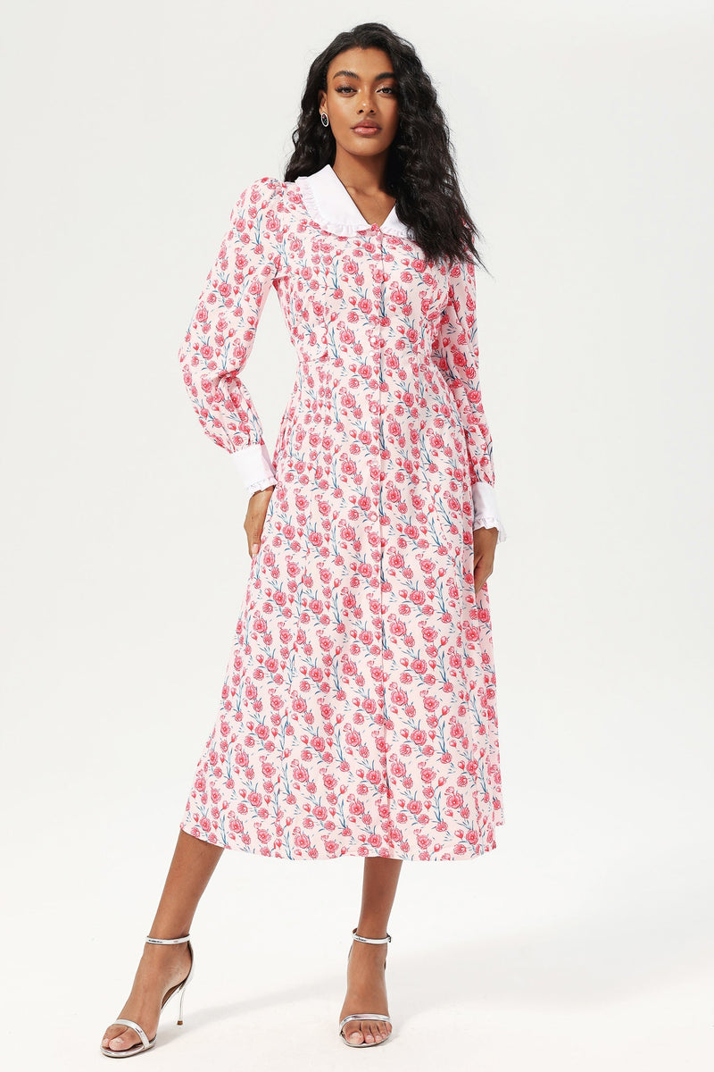 A Vintage Style Dress with Delicate Timeless Details