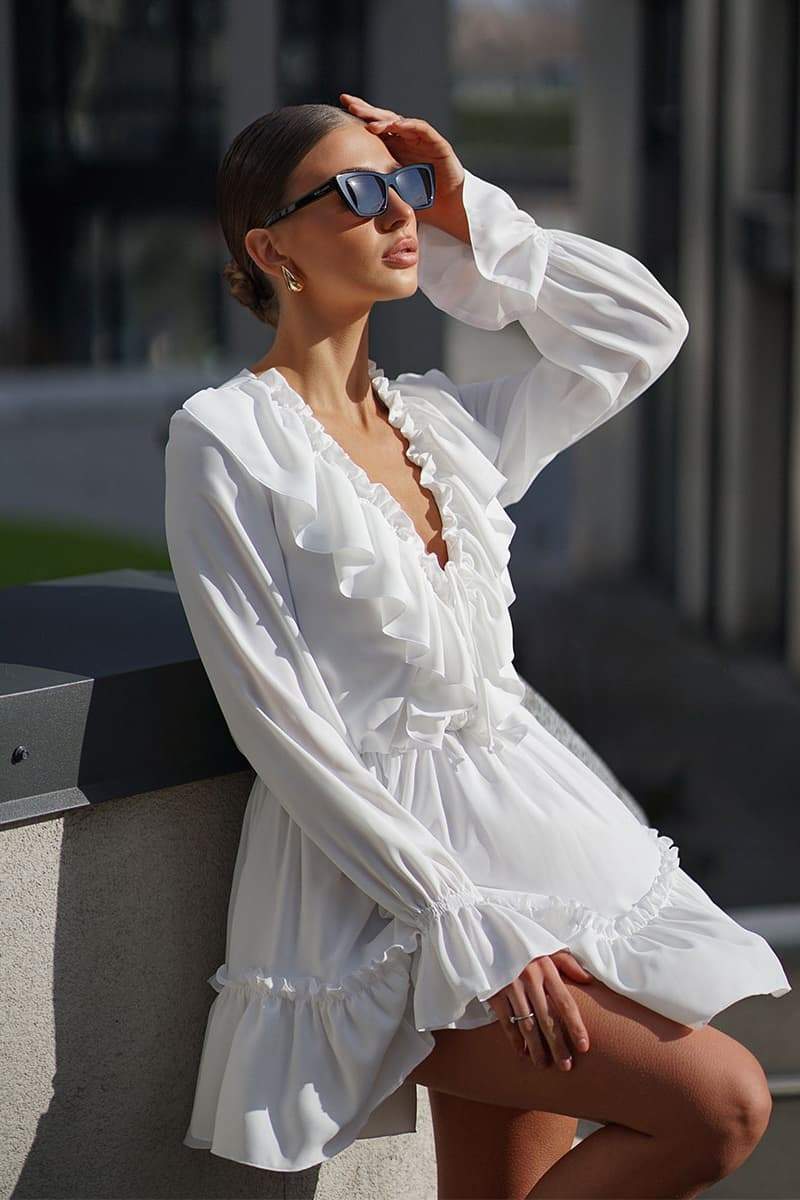 A Vintage Style Dress with Delicate Timeless Details