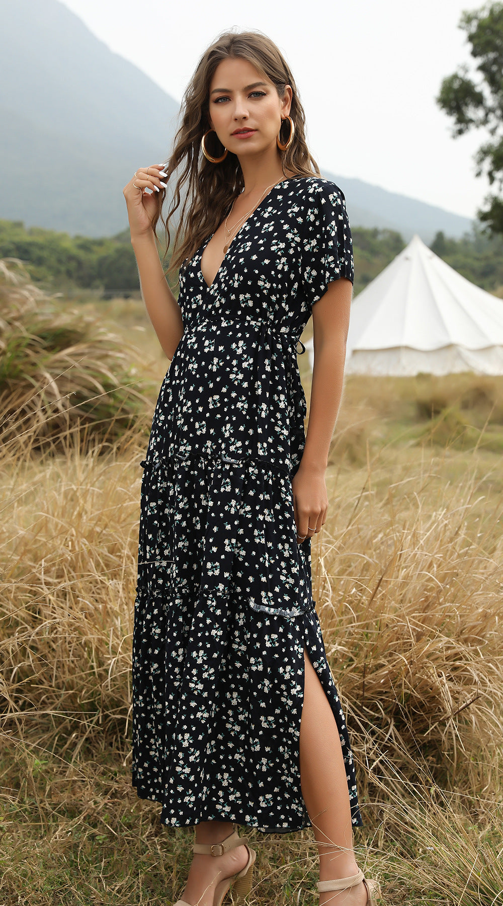 A Vintage Style Dress with Delicate Timeless Details