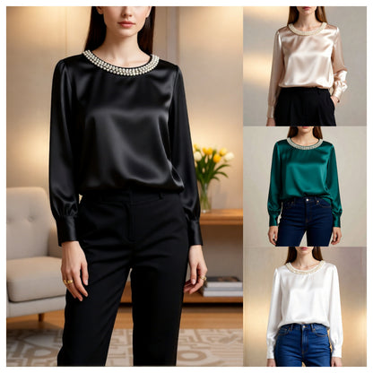Polished Blouse with an Effortless Classic Look
