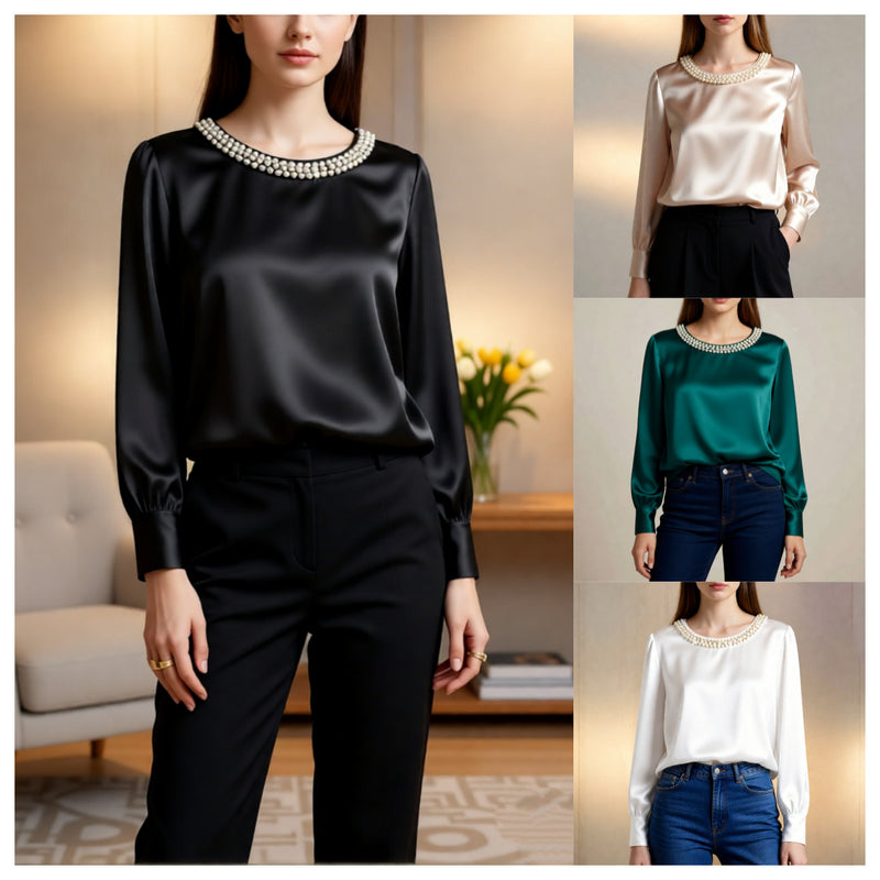 Polished Blouse with an Effortless Classic Look